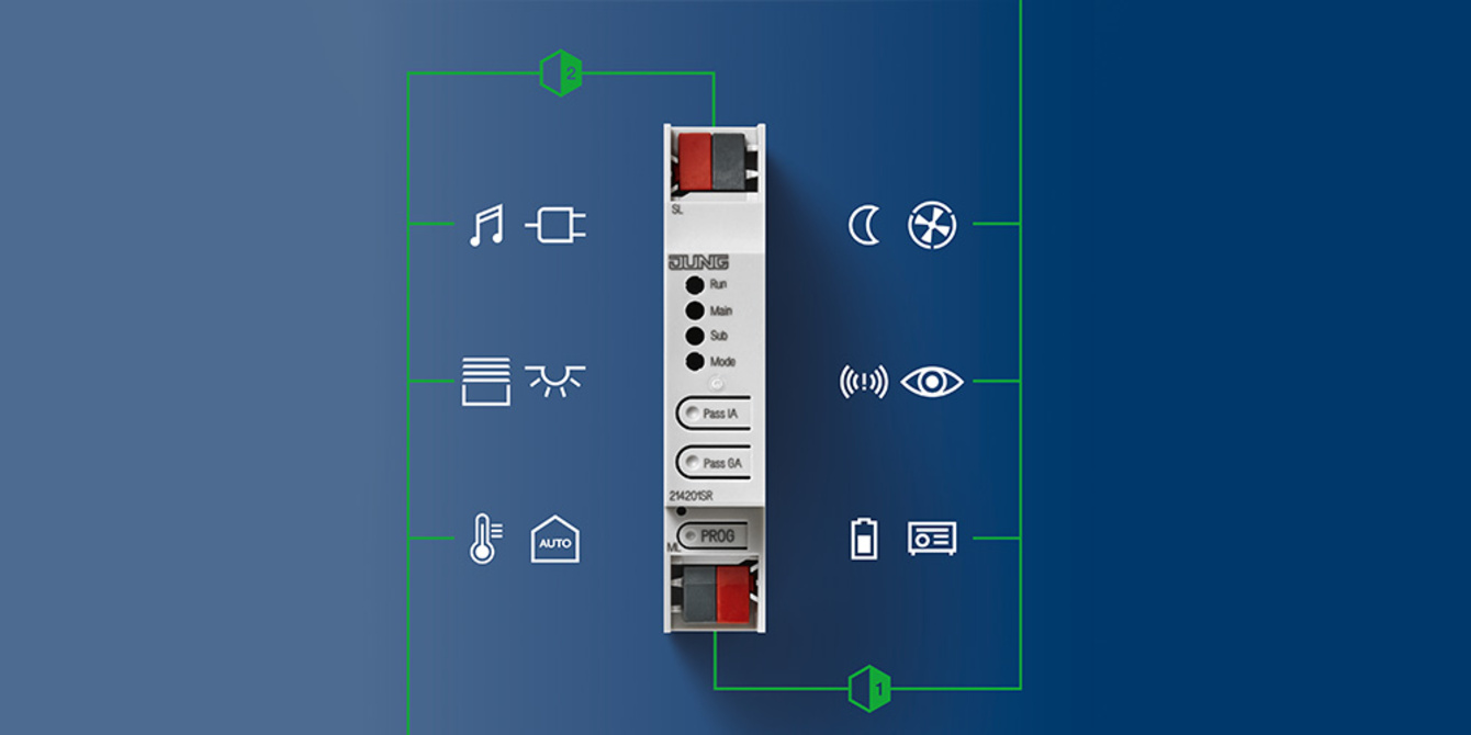 KNX Bereichs- und Linienkoppler bei Elektrotechnik Selent-Buchwald GmbH in Ahrensburg