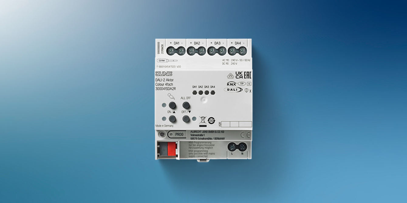 KNX DALI 2 Gateway Colour bei Elektrotechnik Selent-Buchwald GmbH in Ahrensburg